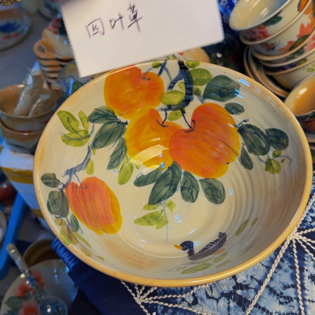 四****瓷片景德镇陶瓷手工手绘