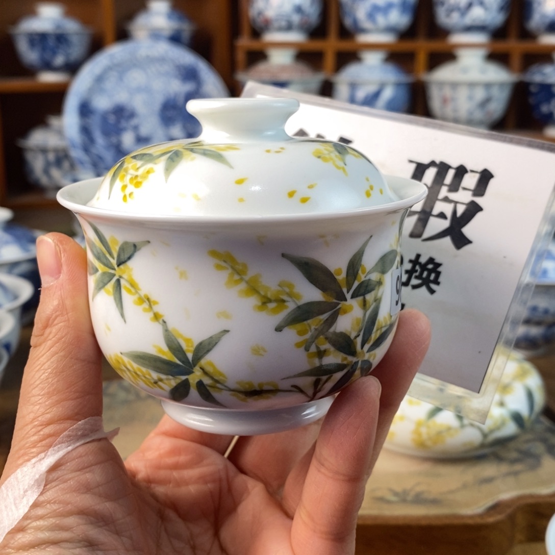 瓷片景德镇陶瓷手绘茶器986