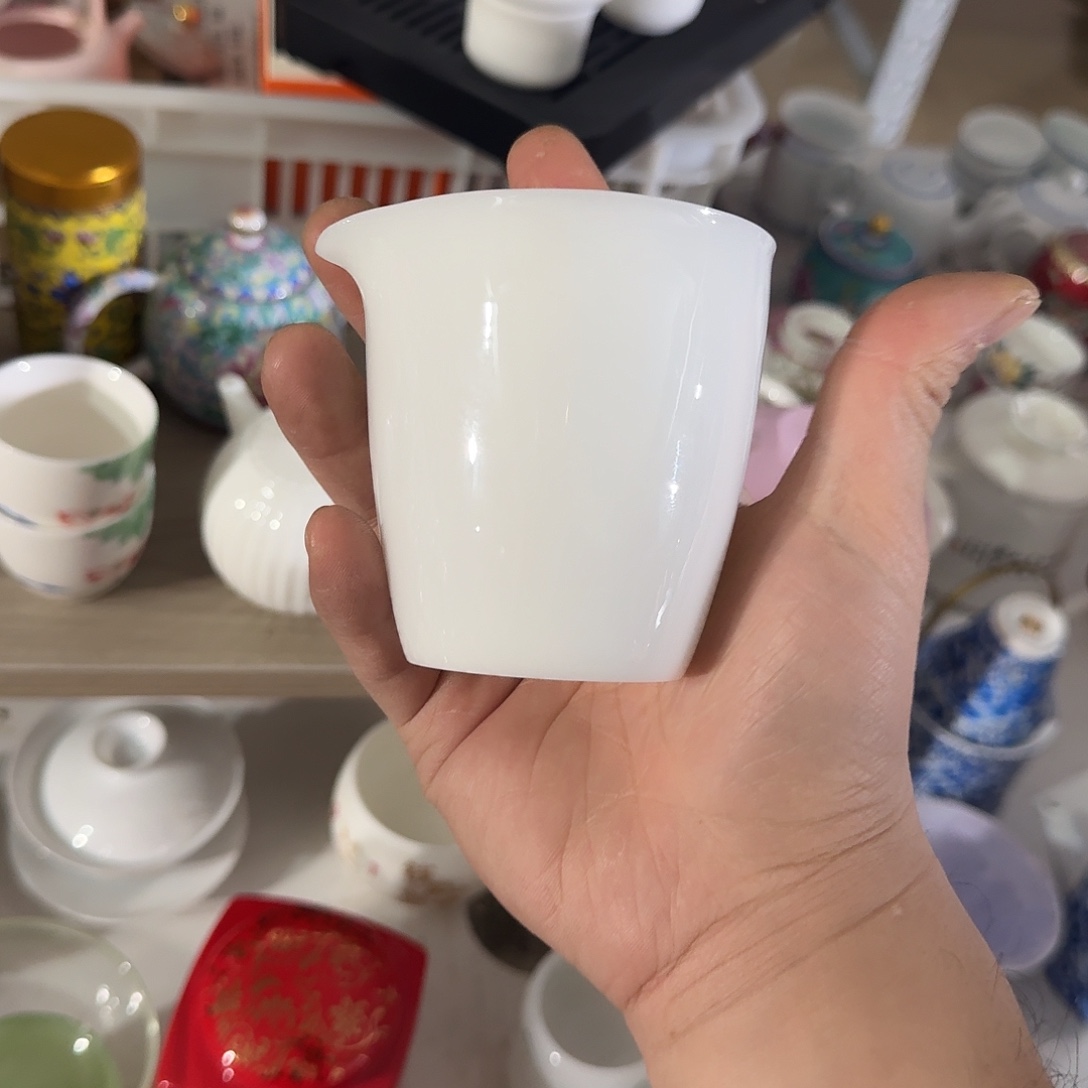 璞玉公道杯一个陶瓷