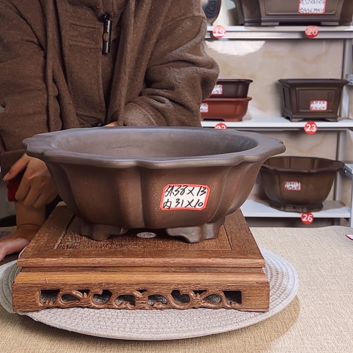 紫砂花盆佰*紫砂花盆