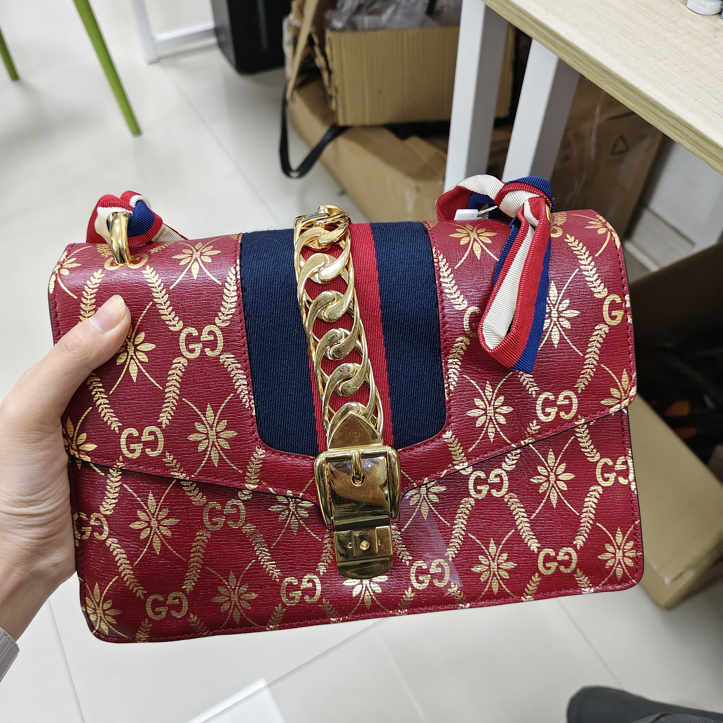 95新 GUCCI/古驰 G专属/古驰塞尔维亚包/16425