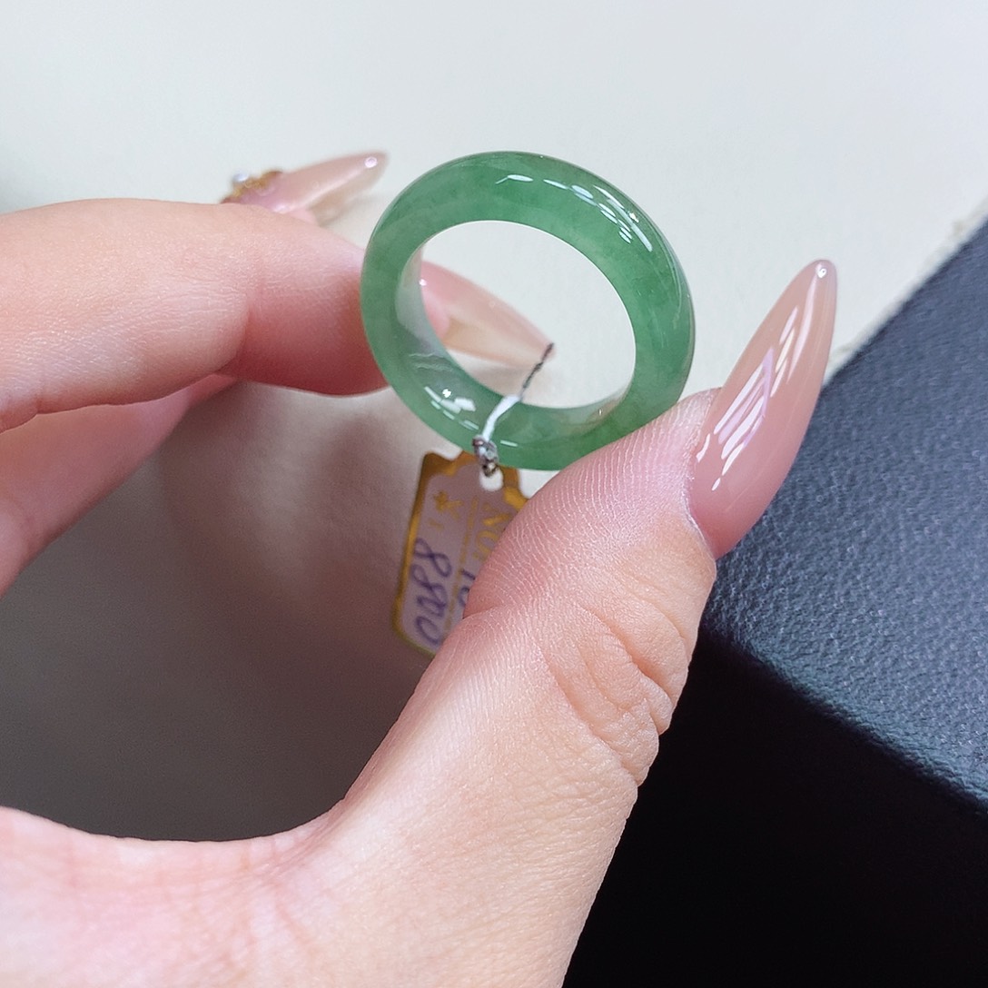 未镶嵌戒指翡翠18号