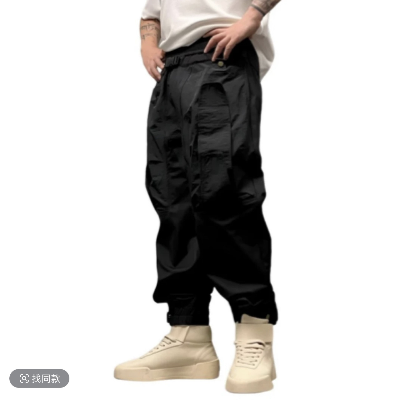 秋冬季男士休闲潮牌工装多口袋高街休闲裤