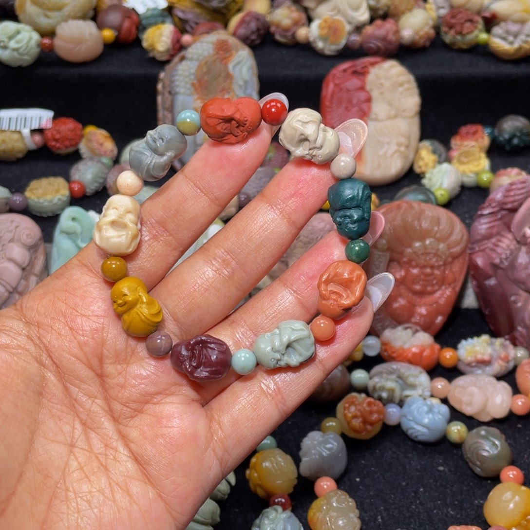 石英质玉手链未镶嵌