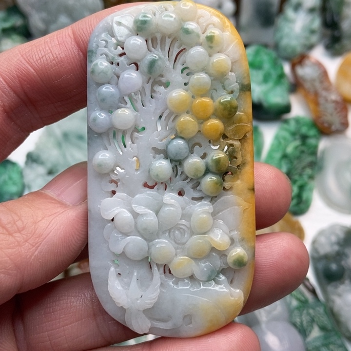 定制翡翠未镶嵌翡翠