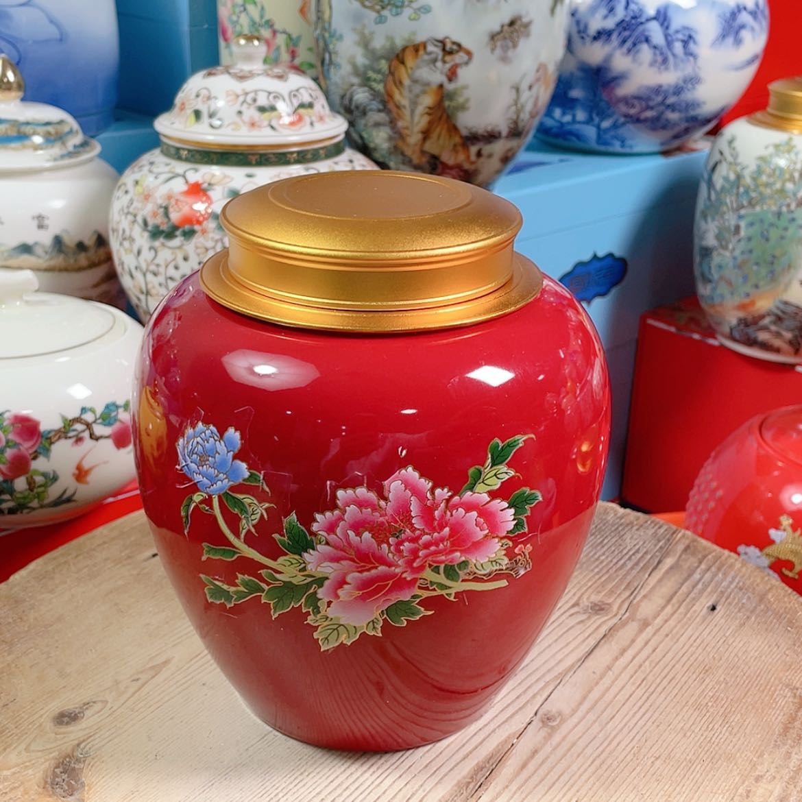 【闪购商品】罐陶瓷茶叶罐密封罐