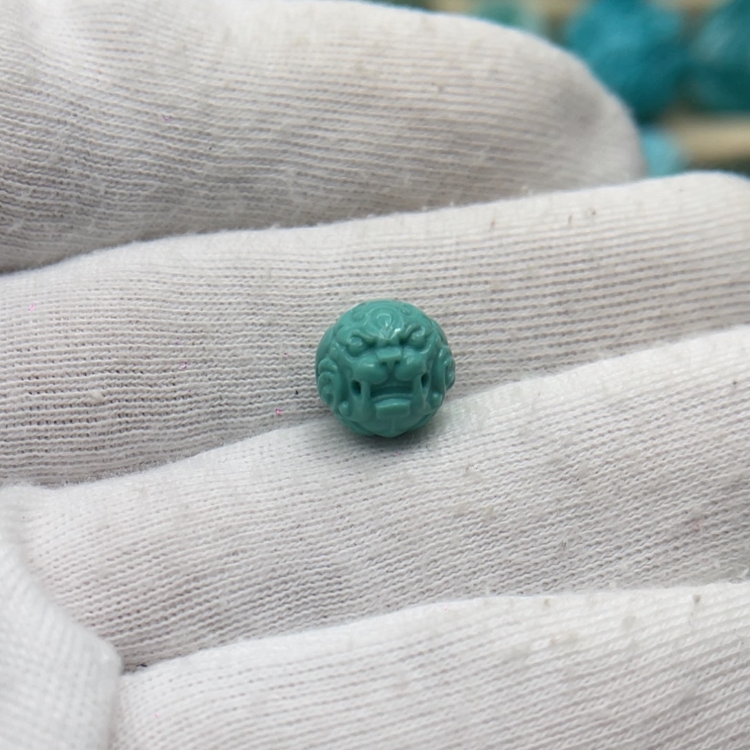 绿松石未镶嵌颈饰卡9.7