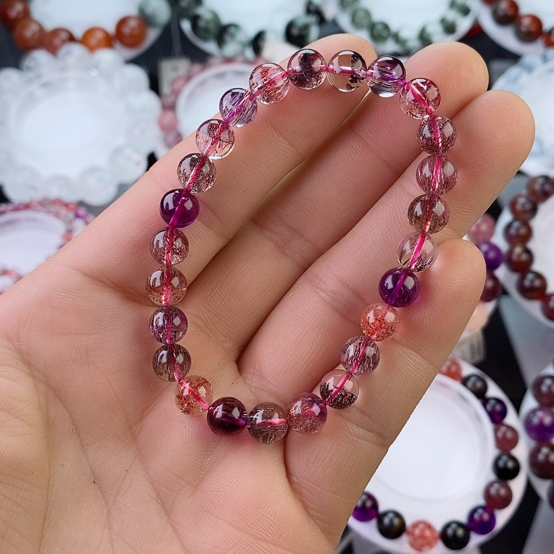 水晶手链未镶嵌精**选水晶