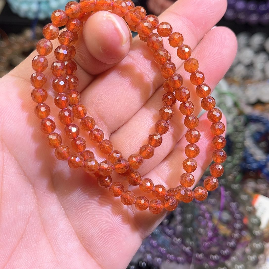 水晶手串未镶嵌天然水晶未镶嵌