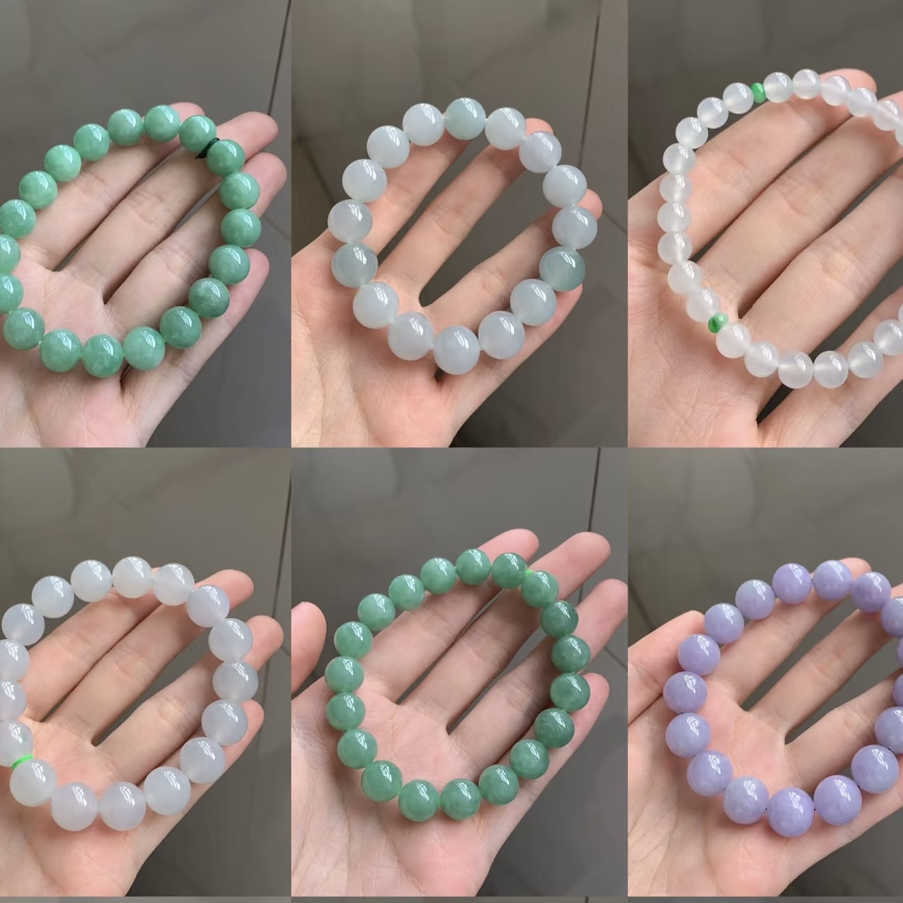 天然A货翡翠手串 改价链接（单拍无效）