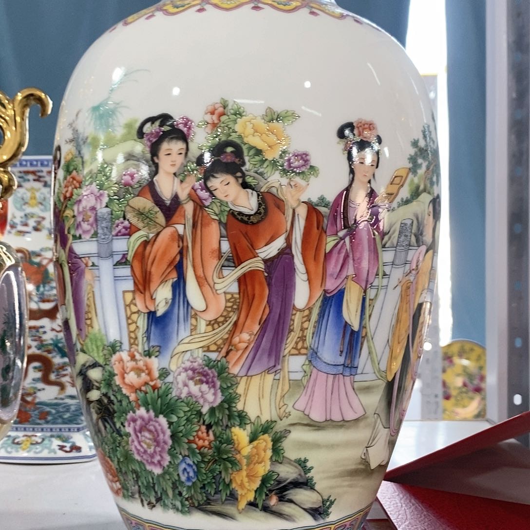 景德镇陶瓷花瓶摆件