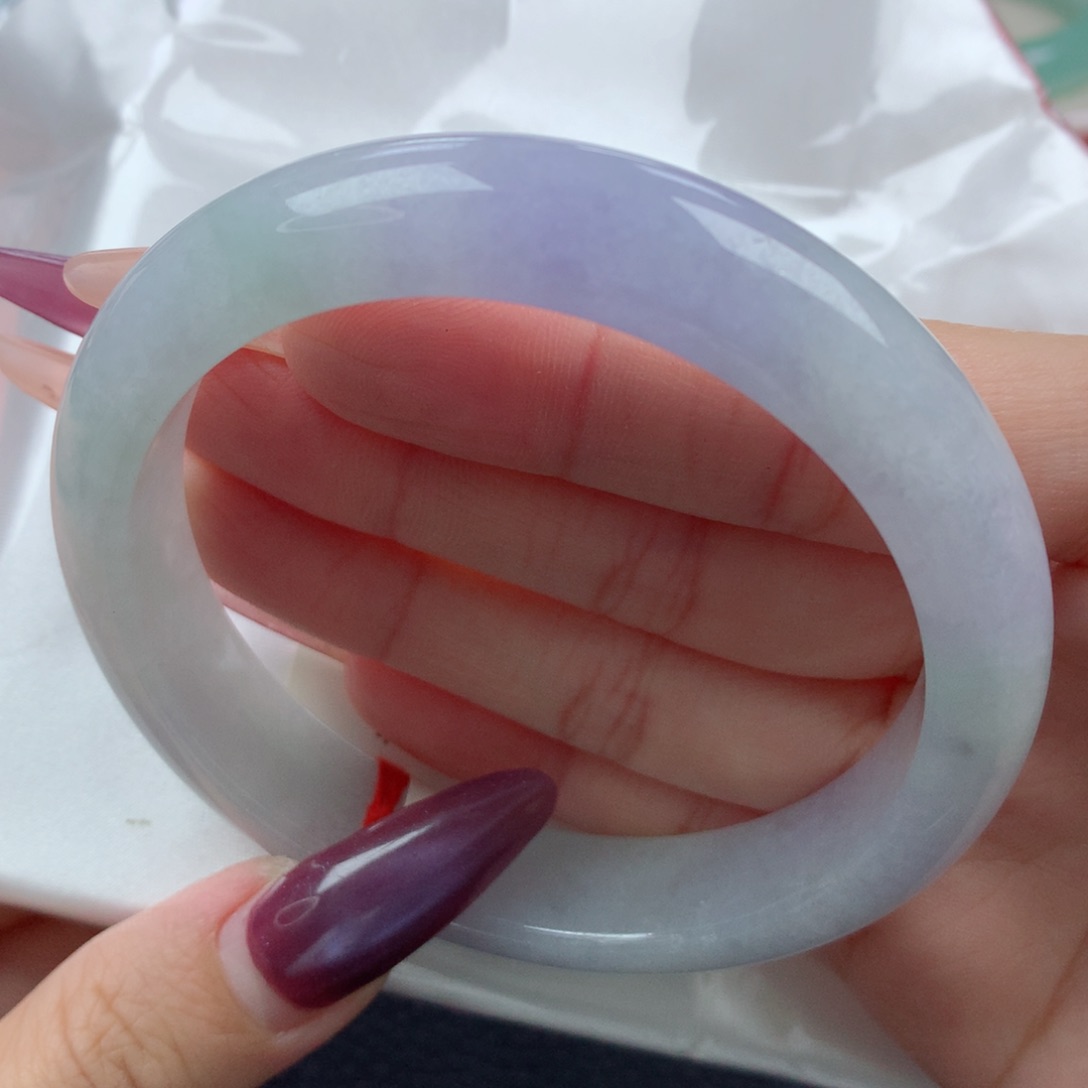 未镶嵌手镯翡翠缅甸天然翡翠A货61.5