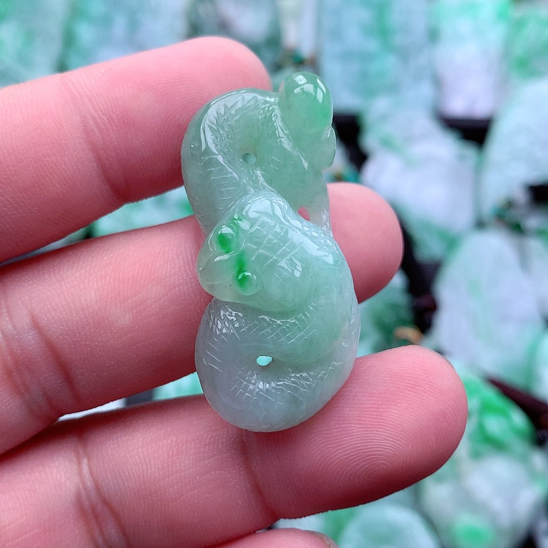 翡翠吊坠(不含链)未镶嵌