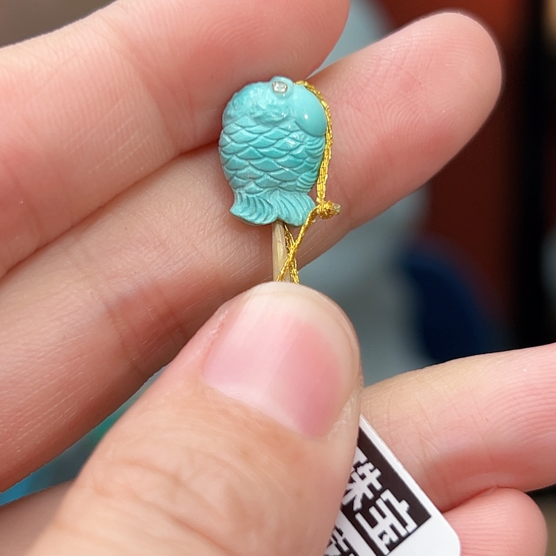 绿松石珠宝奇石未镶嵌