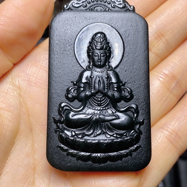 和田玉（青玉）颈饰未镶嵌Q****Q