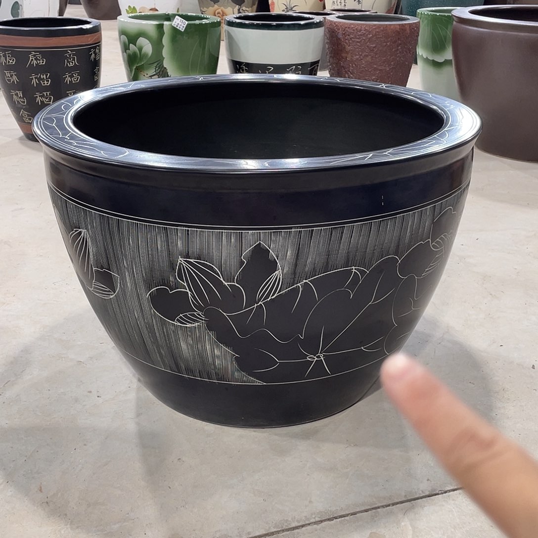 缸瓷器瓷器80高度50瓷器瓷器