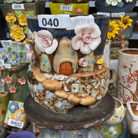 【闪购商品】红陶粗陶材质多肉花盆