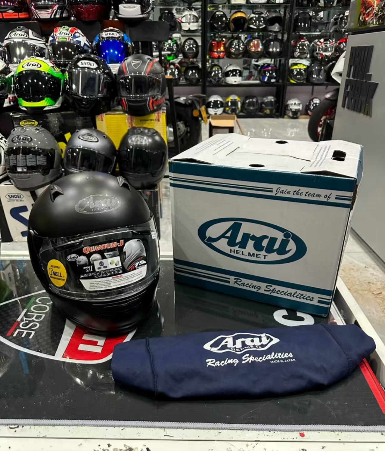 Arai QUANTUM-J全新头盔正品 尺码XL码数