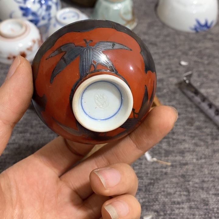 紫砂茶杯非常漂亮好看的碗