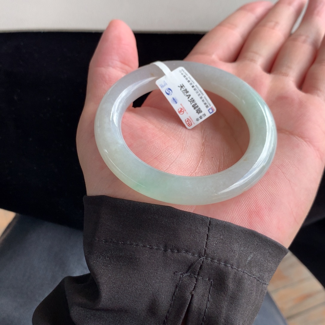 未镶嵌手镯翡翠38号52