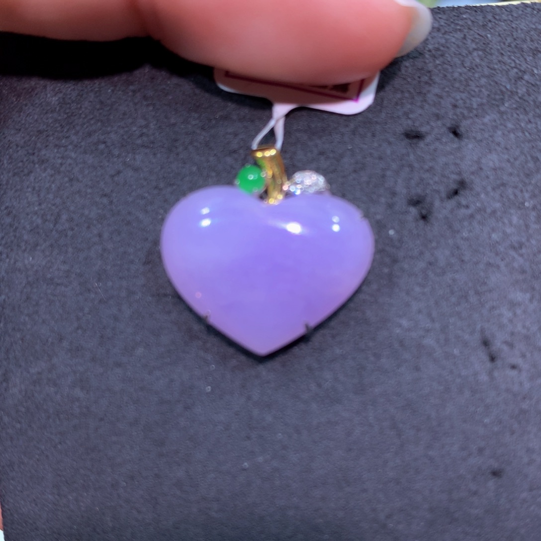 翡翠18K金镶嵌手链翡翠