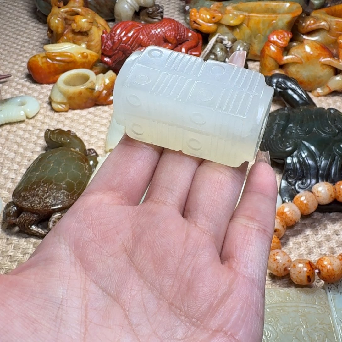 吊坠白玉菩提挂件