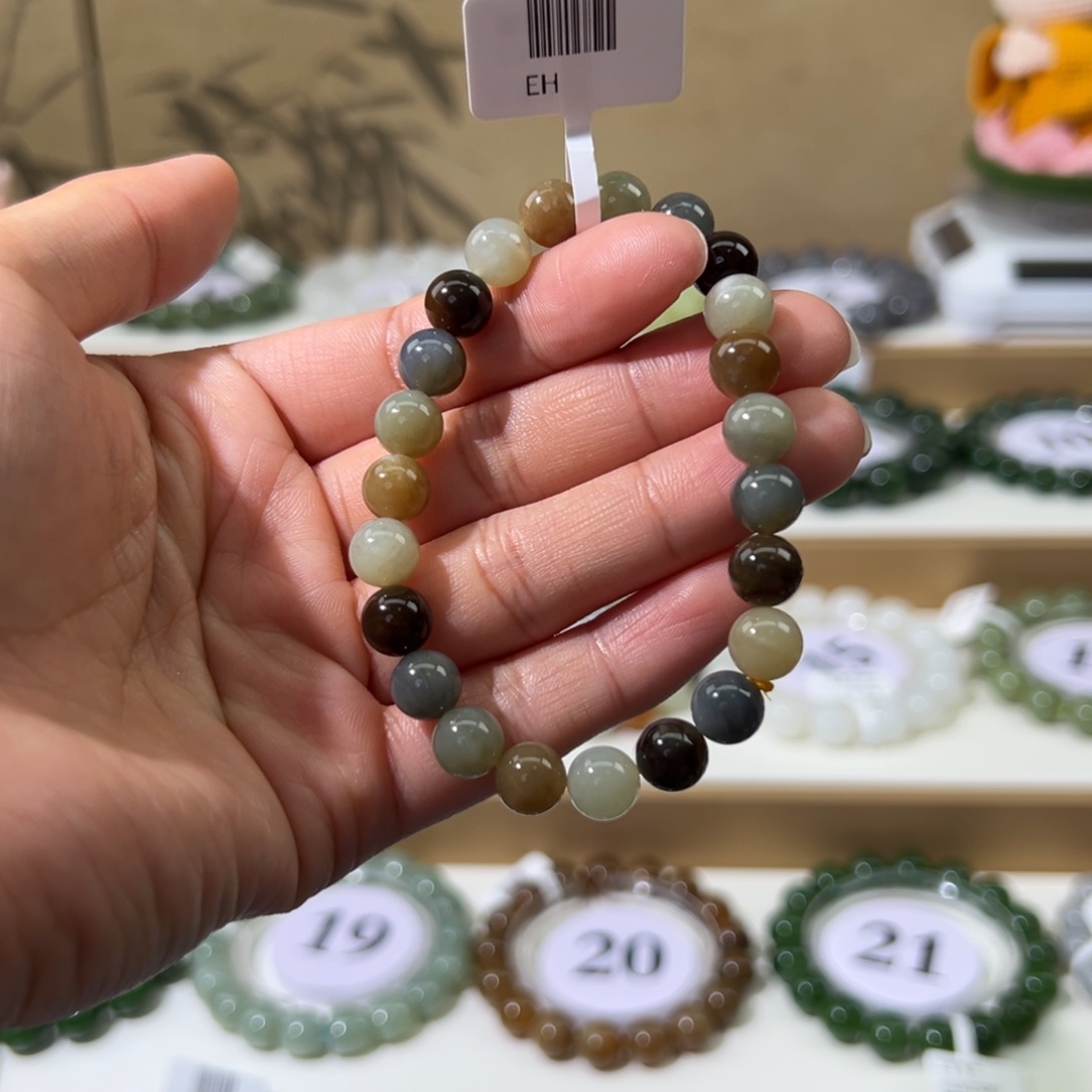 和田玉未镶嵌手串