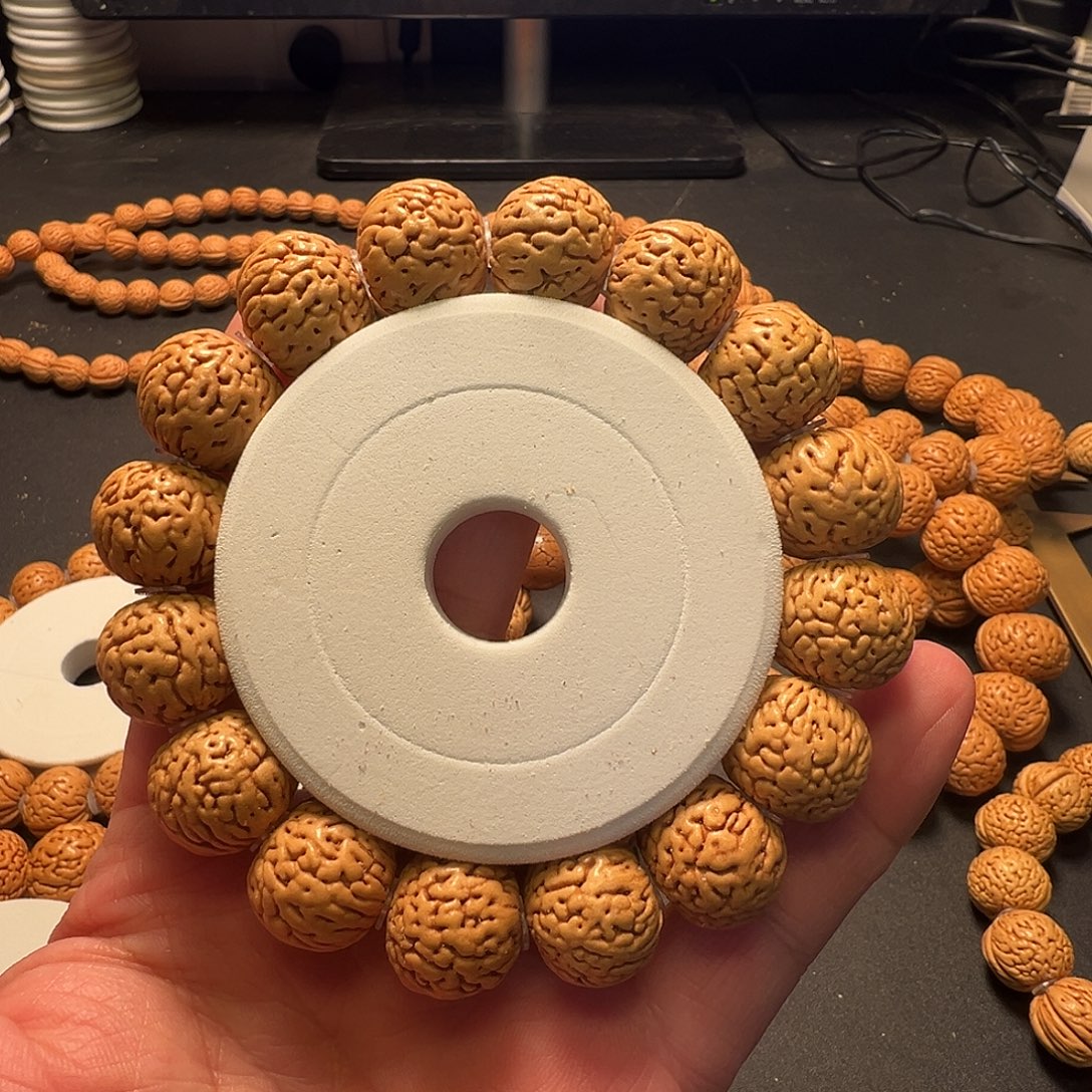 手串桃核苹果园手串18