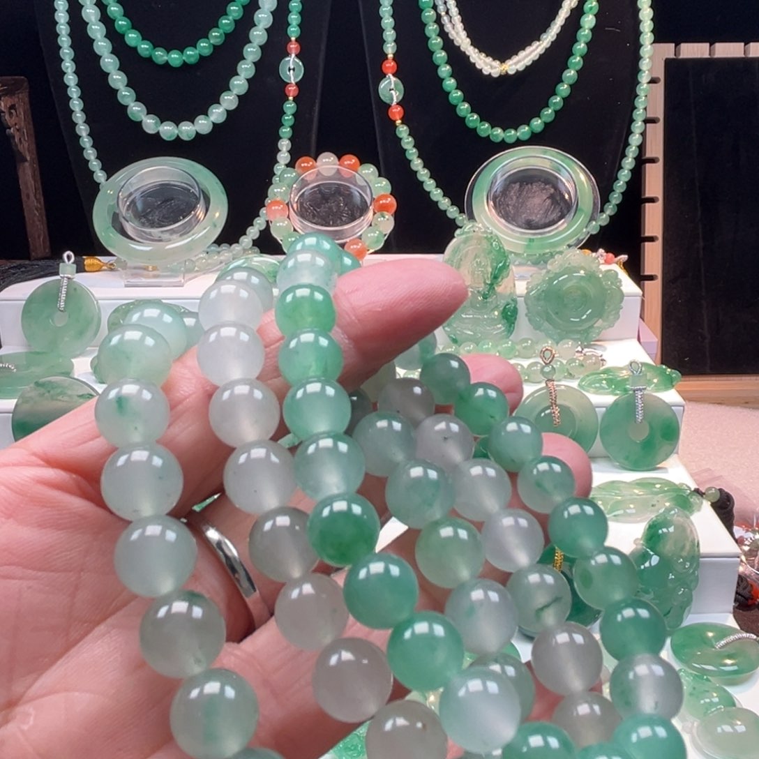 石英质玉手串合金