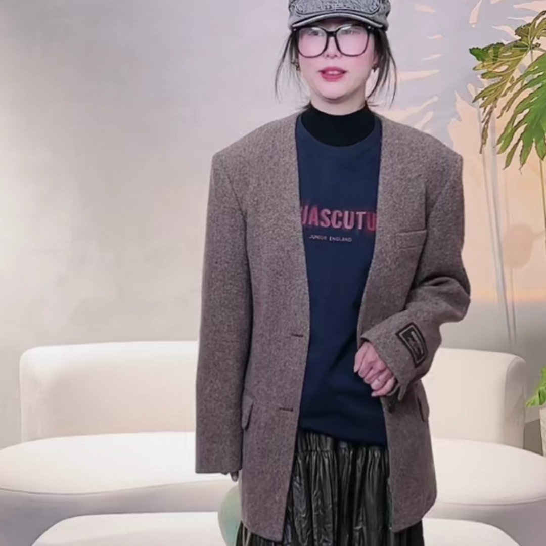 [COCODONG]AQ设计师品牌西装外套