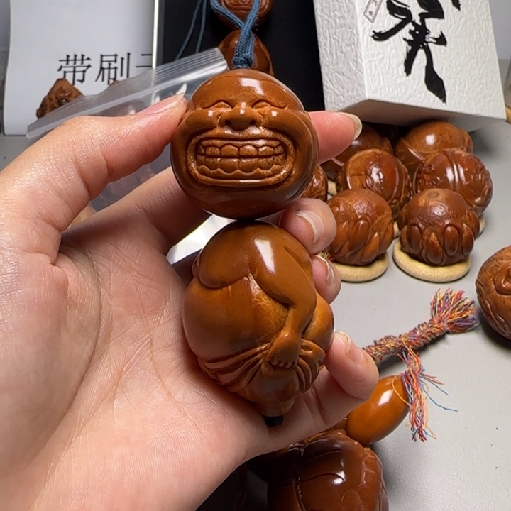 若***汐手串/手链橄榄核橄榄核核雕