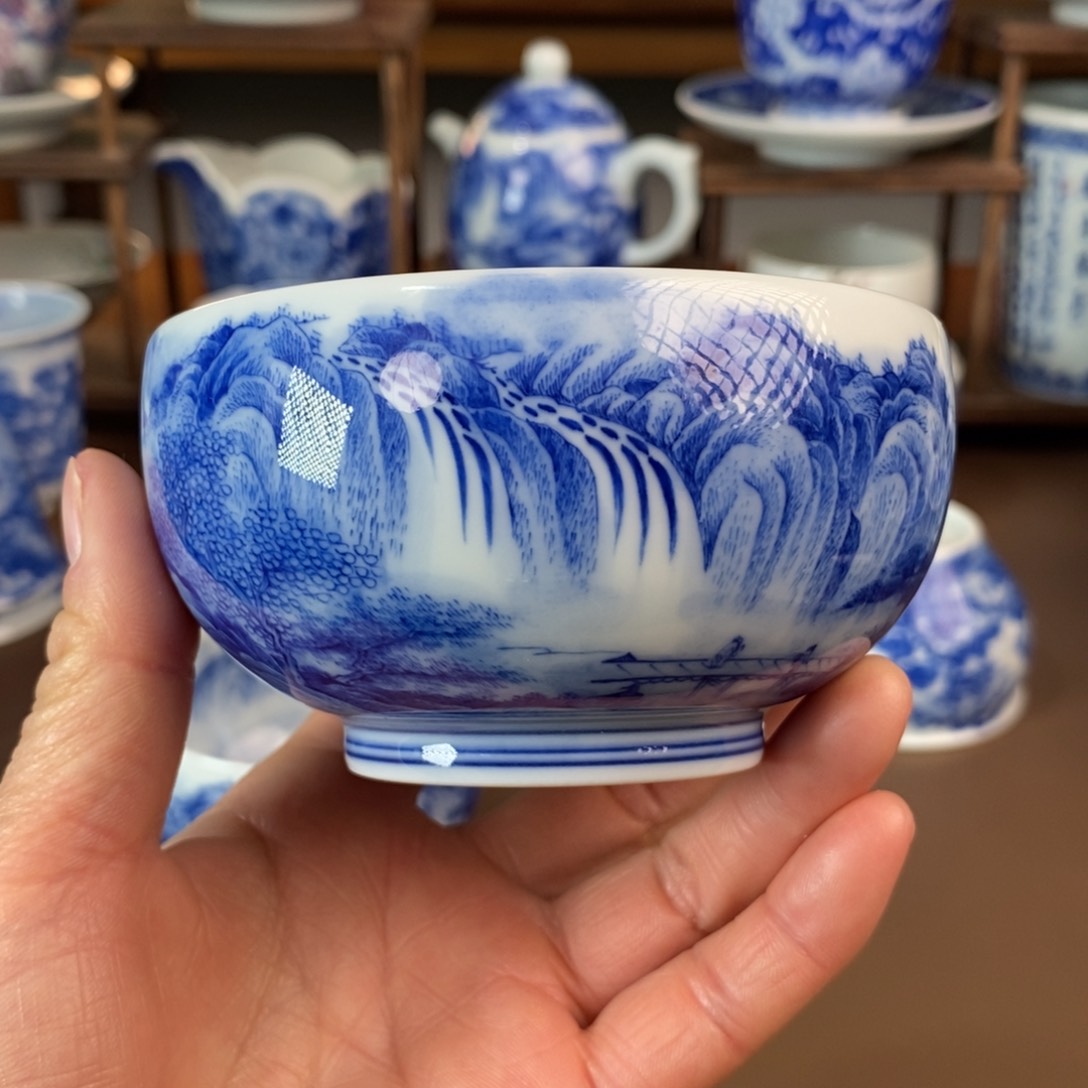 杯景德镇陶瓷手工手绘