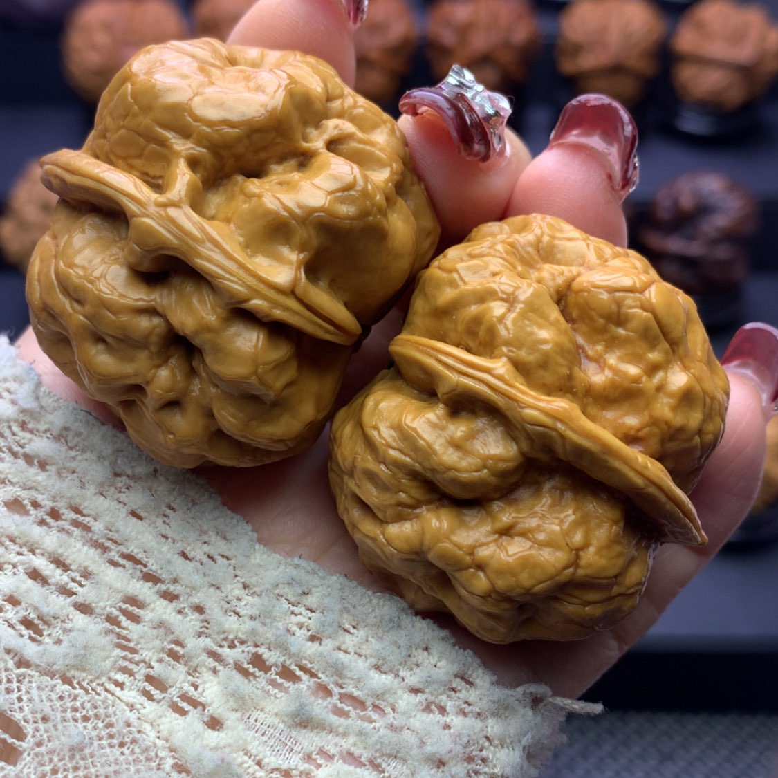 【闪购商品】文玩核桃吊坠金蟾疙瘩包