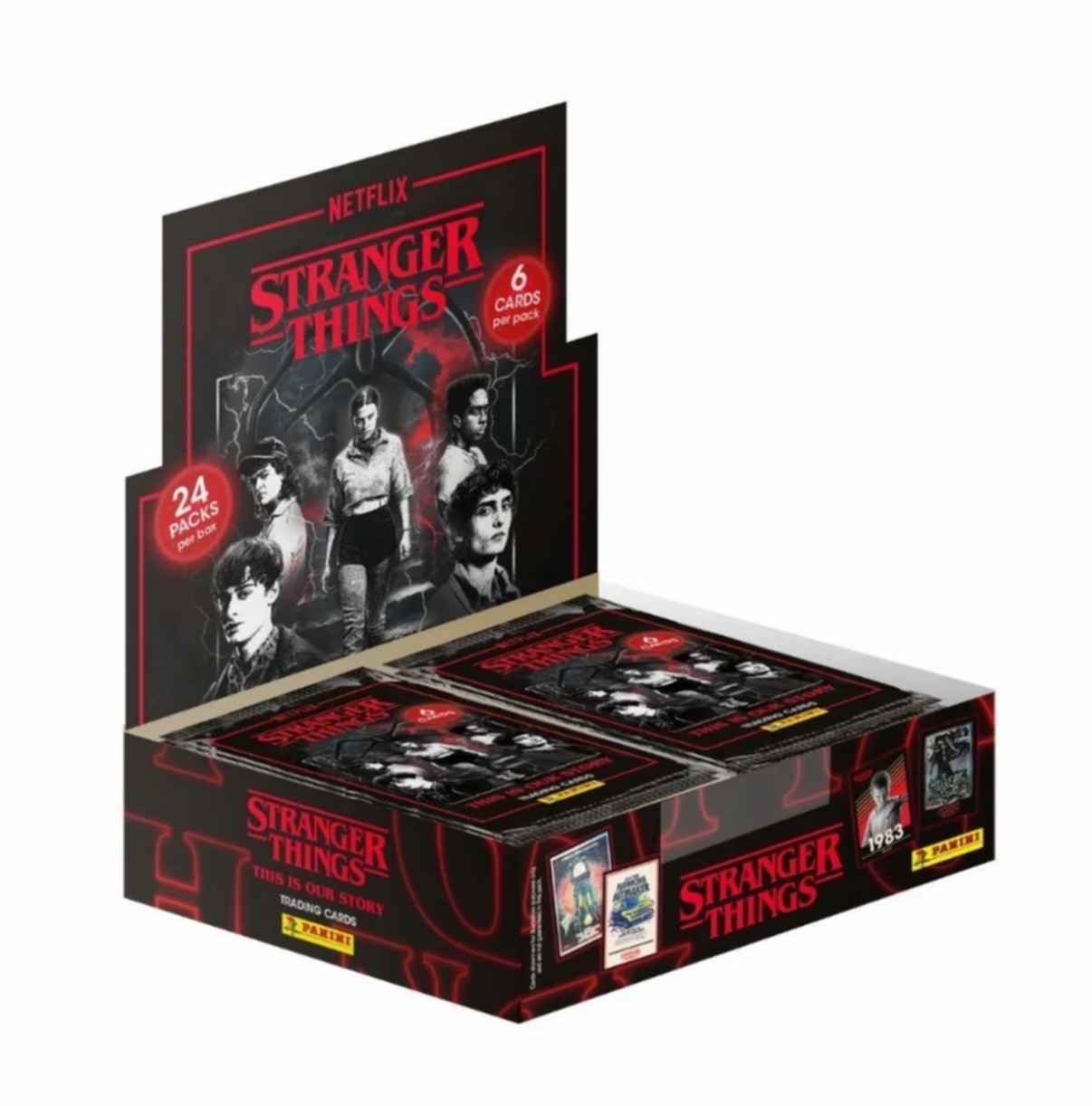 正版 帕尼尼 panini 怪奇物语官方收藏卡牌盲盒（代拆）