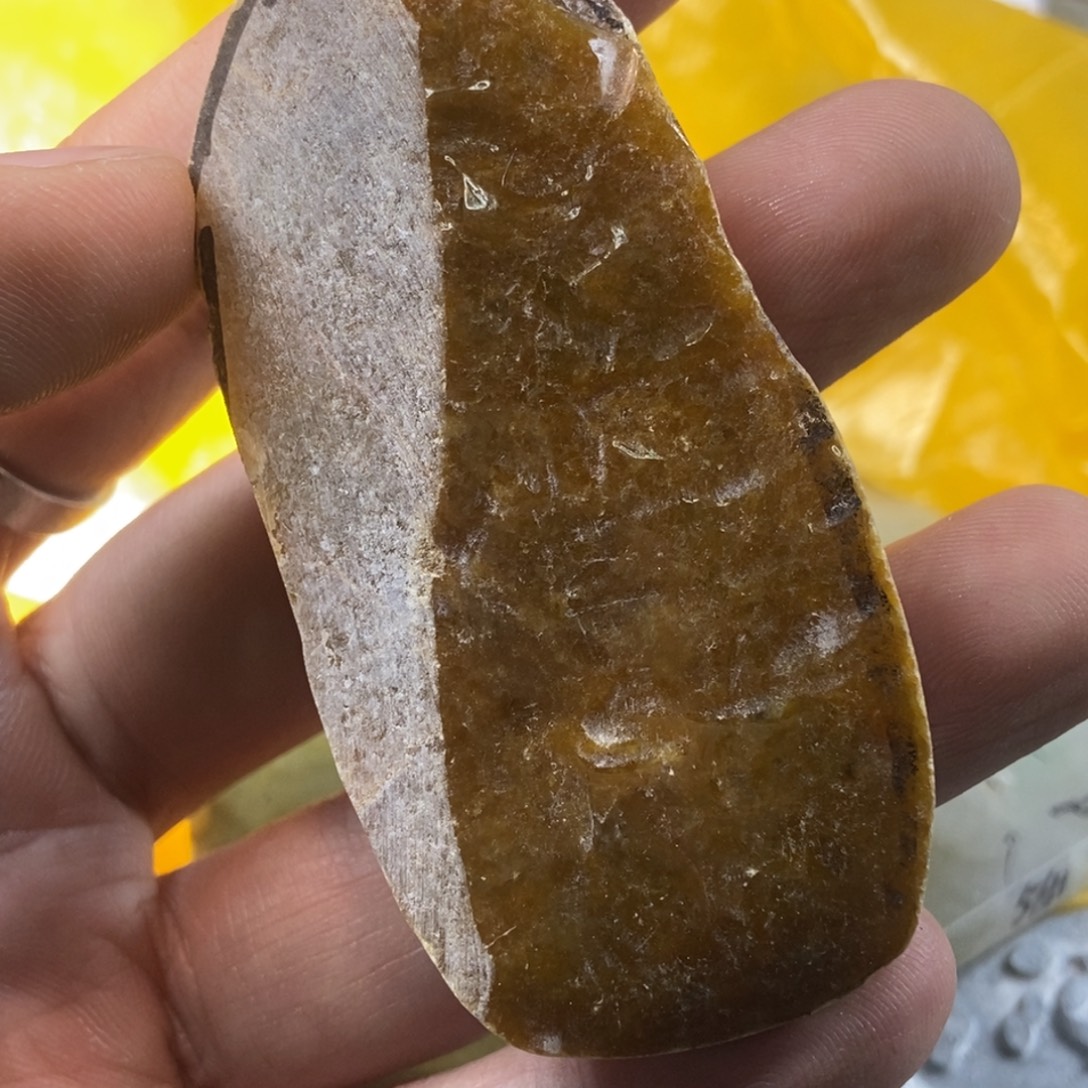 郑***钱定制翡翠未镶嵌哥哥和环境