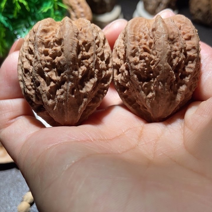 把件文玩核桃东北楸子小雪287