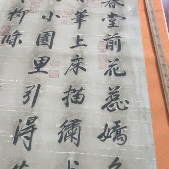 5***5臻红，字画，书法，中堂子