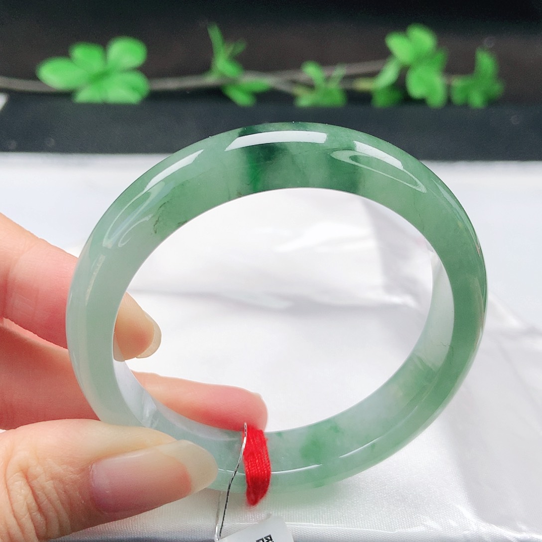 未镶嵌手镯翡翠52圈