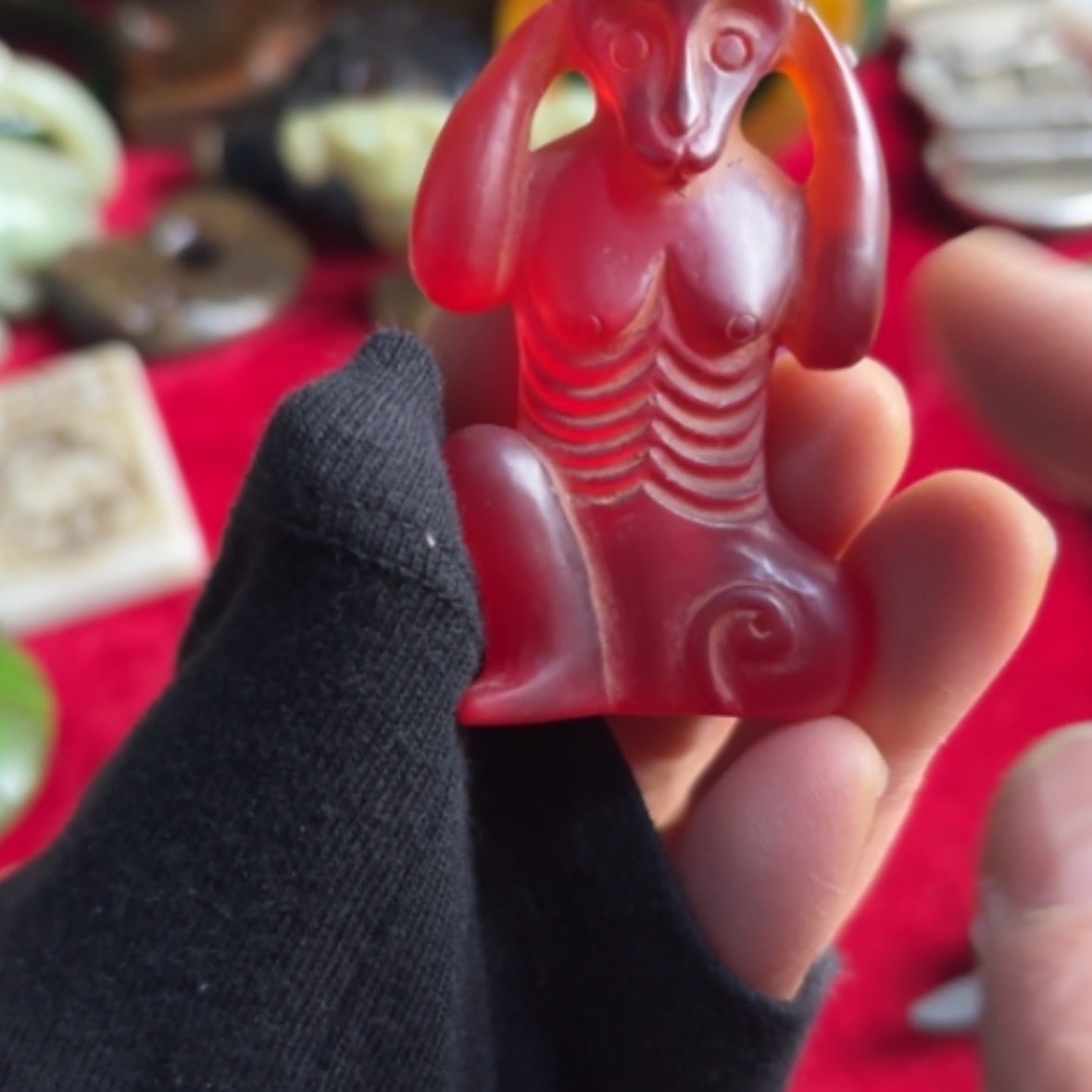 【闪购商品】紫金钵盂菩提把件王*人