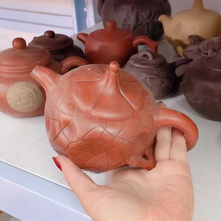 紫砂茶杯宜兴紫砂全手工制作