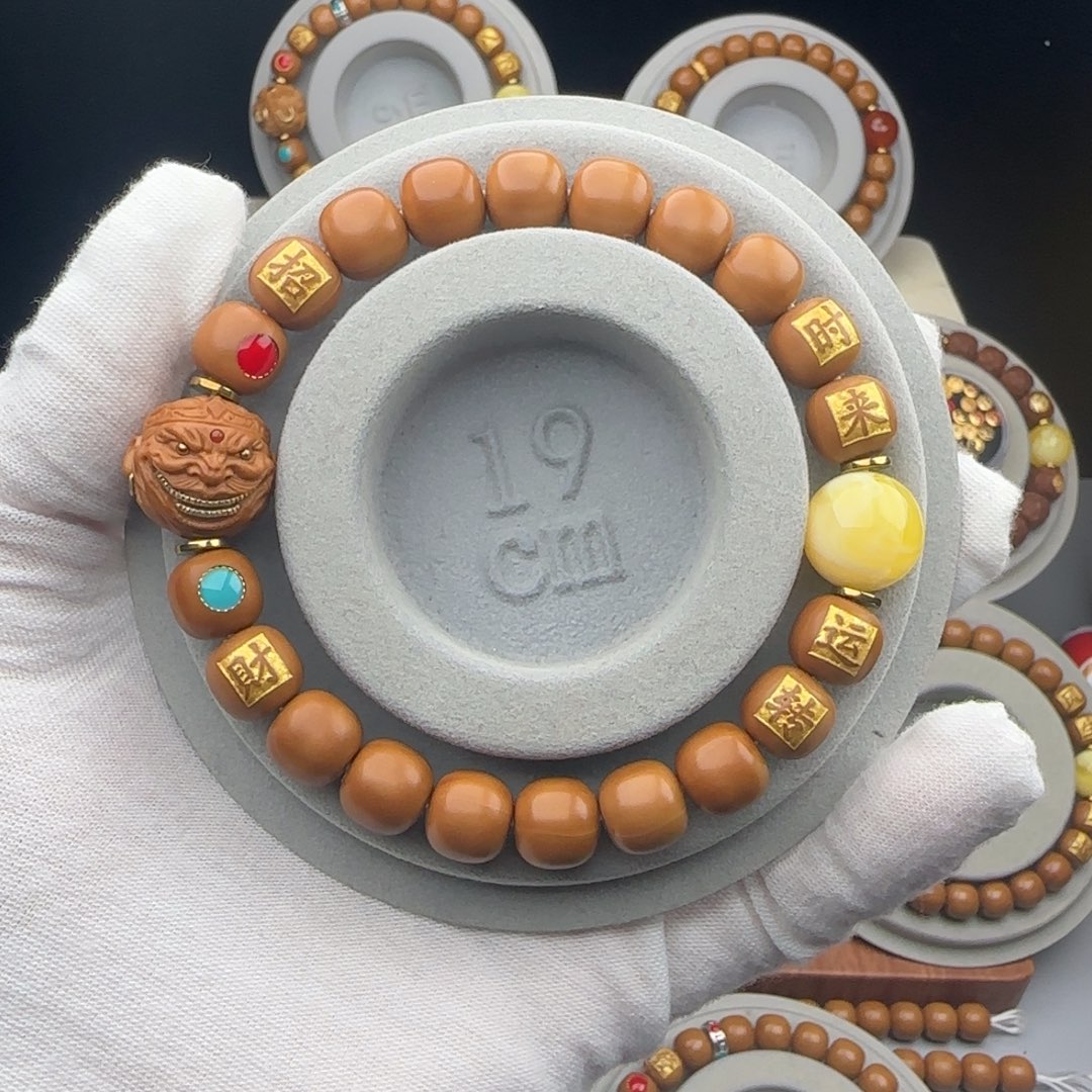 小***着猴头核桃吊坠全品老型猴头手串私人订制