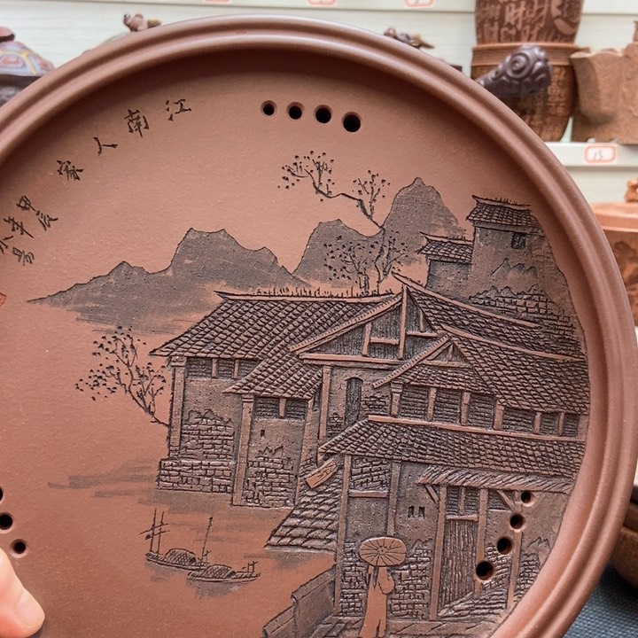 宜兴紫砂原矿紫砂手工主人杯