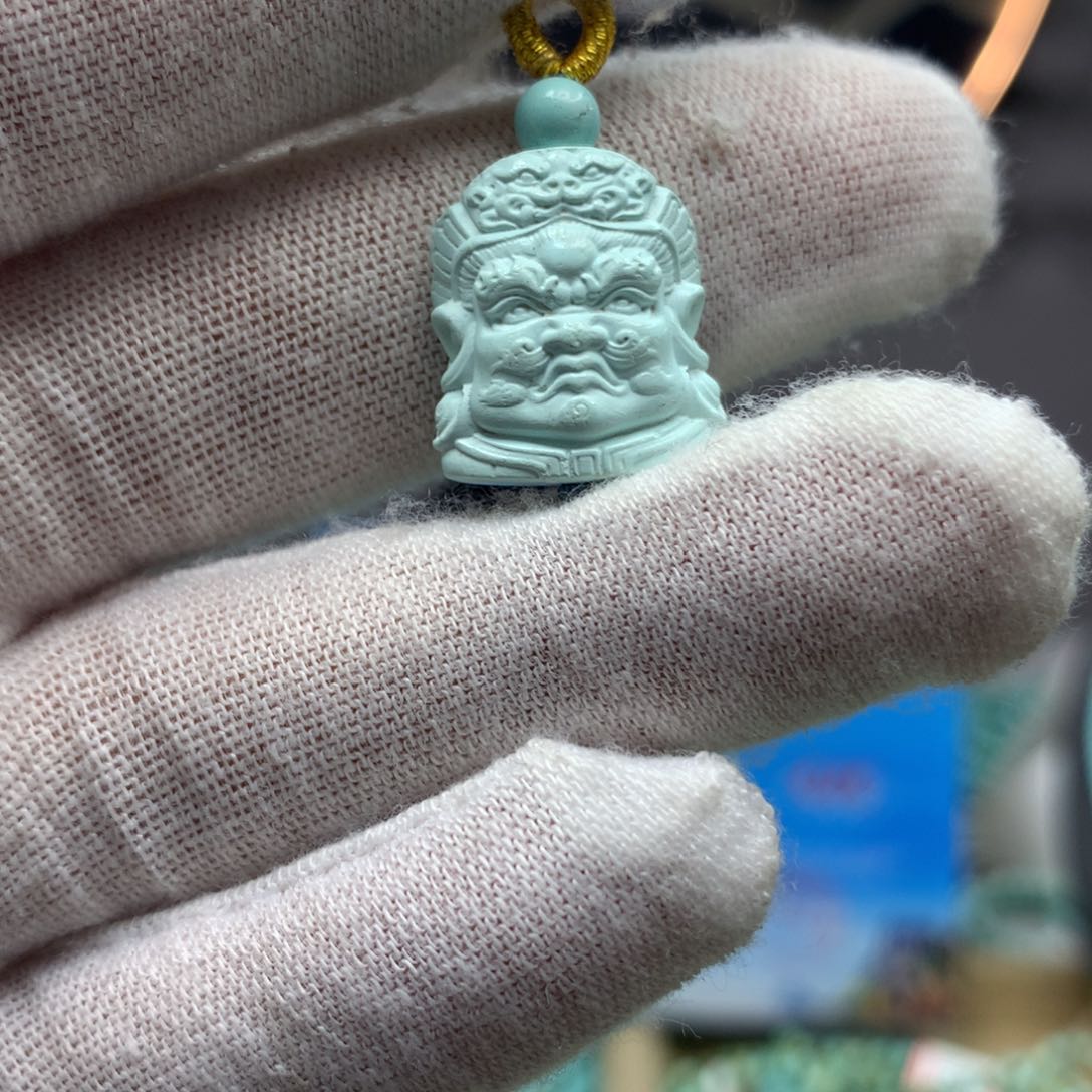 绿松石挂件未镶嵌