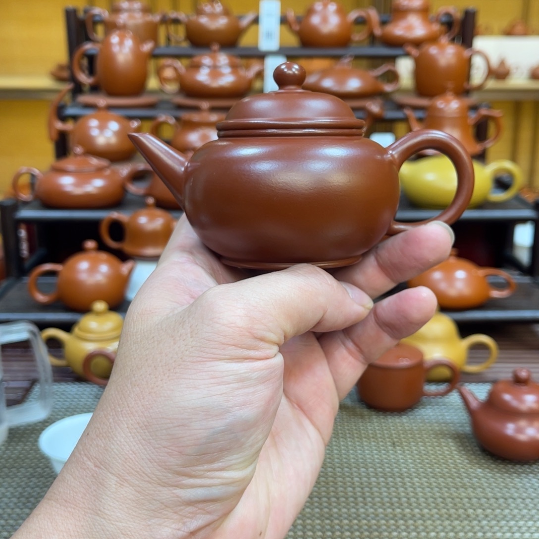 茶壶朱泥水平110-130cc
