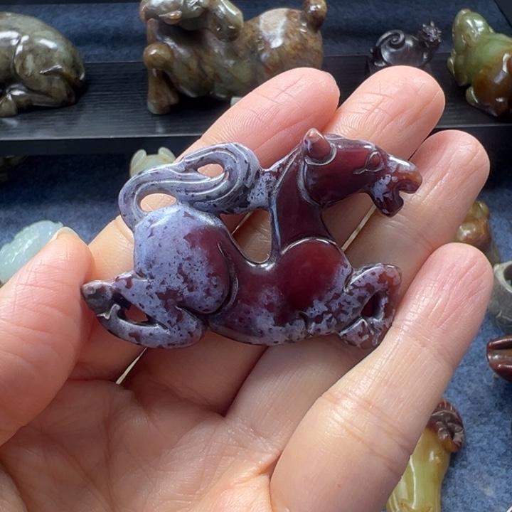 明***哥和田玉未镶嵌挂件