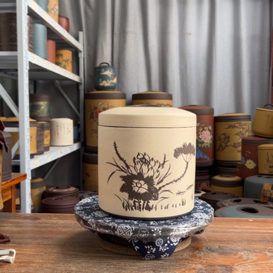 紫砂茶叶罐紫砂艺术