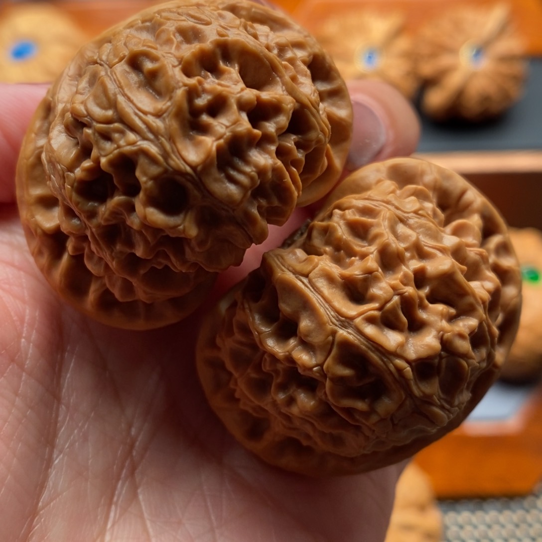 文玩核桃把件42尺寸宫灯