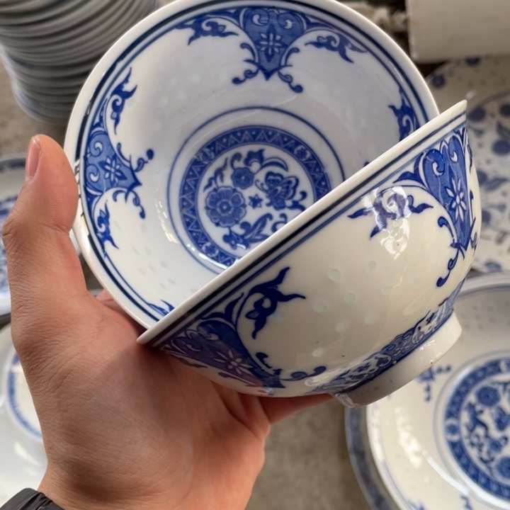 瓷碗景德镇高温细白瓷餐具