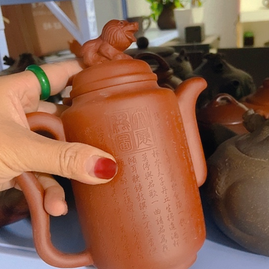 全手工制作宜兴紫砂壶