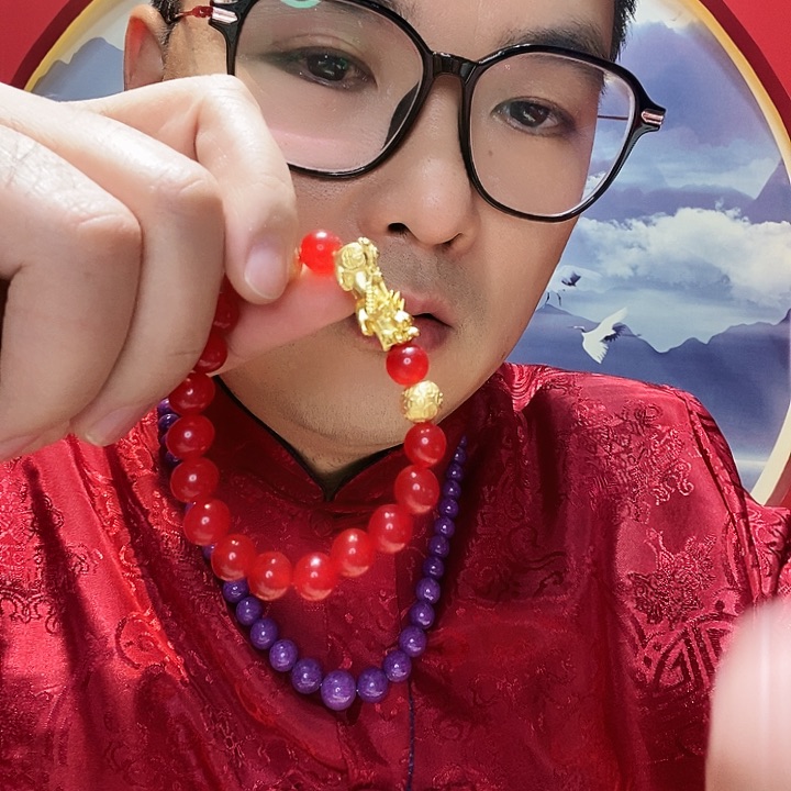 水晶手链未镶嵌貔貅